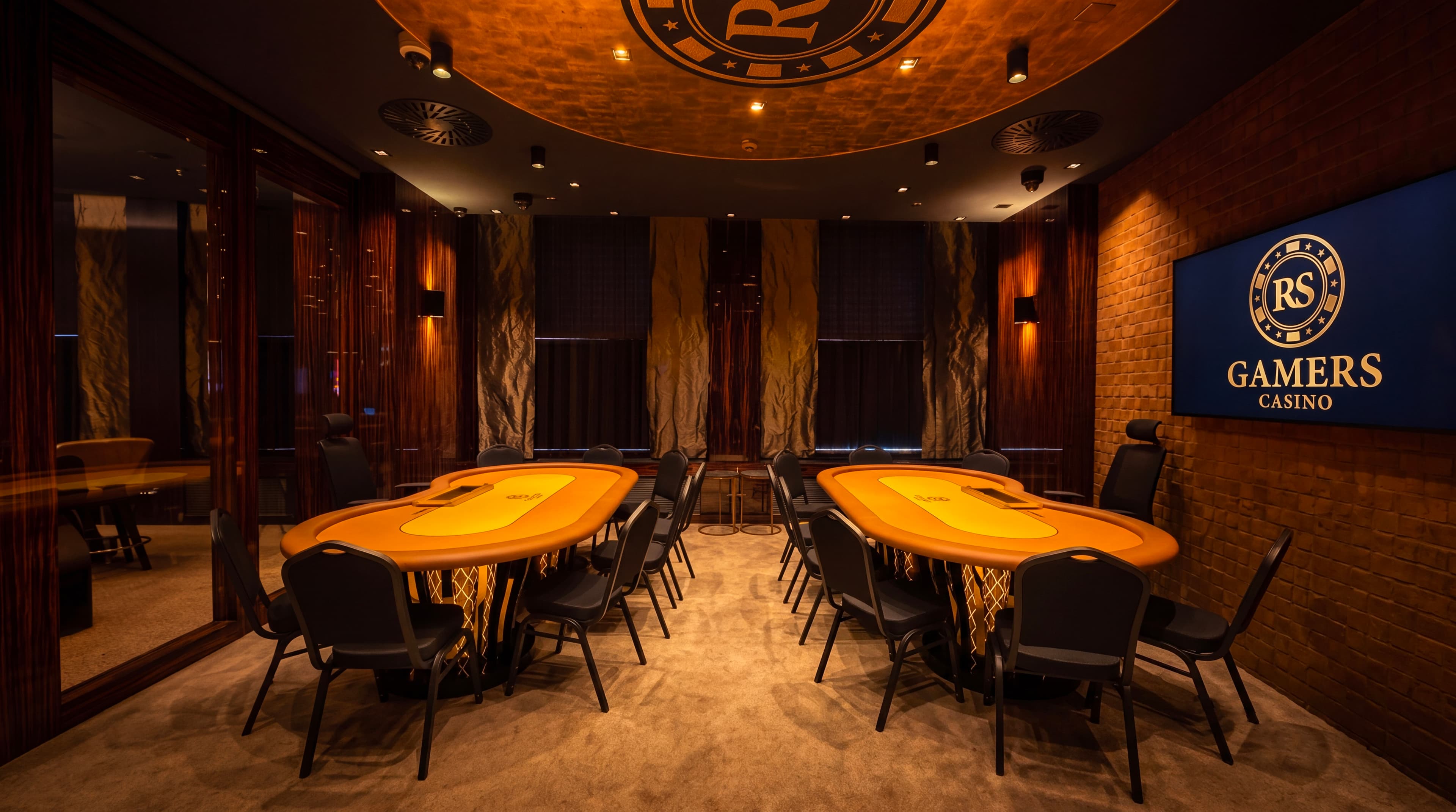 Gamers Casino Prague poker room — cash game tables for international visitors
